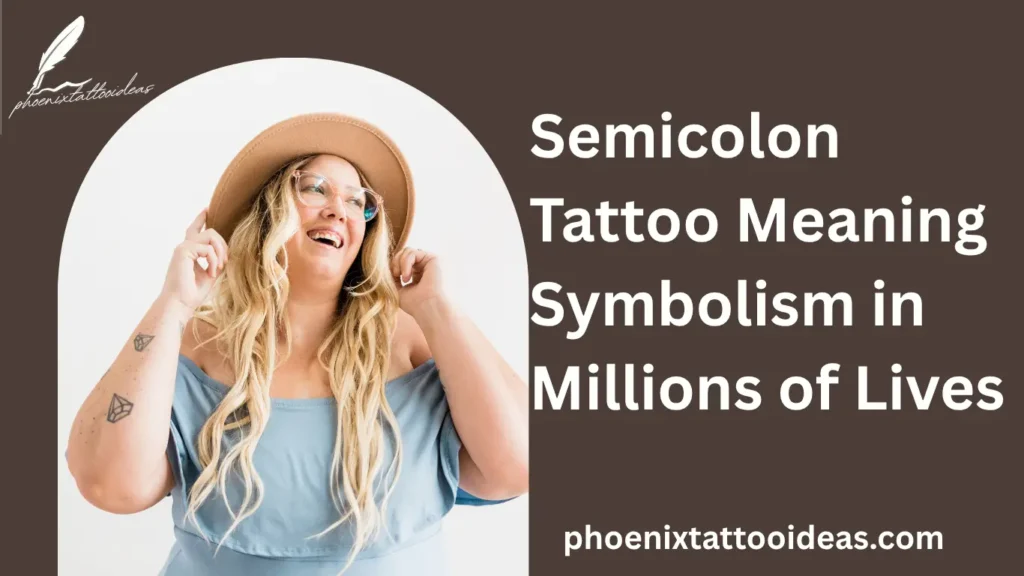 meaning of semicolon in tattoo
