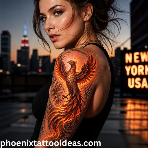 phoenix bird tattoo meaning 