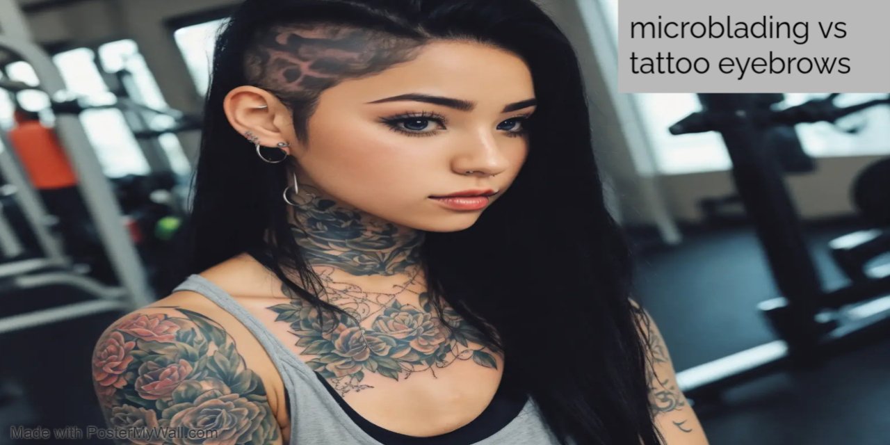 microblading vs tattoo eyebrows