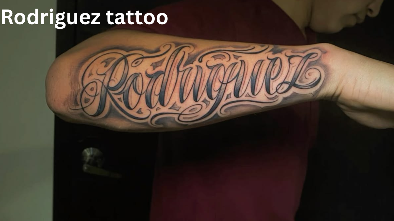 Rodriguez tattoo
